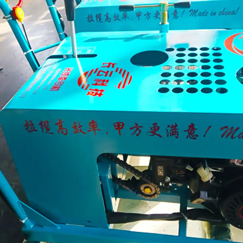 长云1号光缆牵引机敷设施工案例